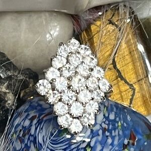 18K HGE Vintage Cocktail Ring